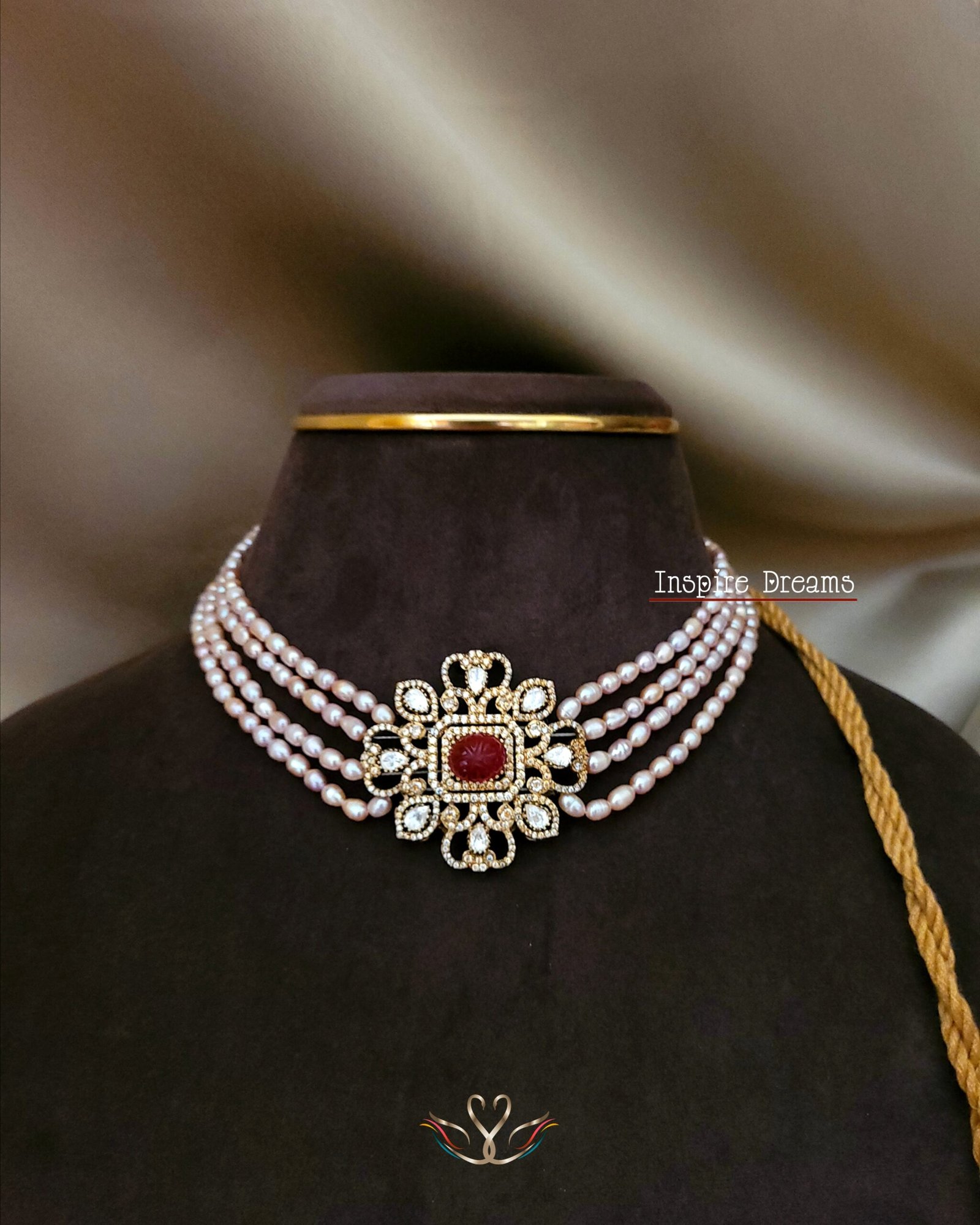 ROSALINE PEARL SPLENDOR CHOKER - Image 2