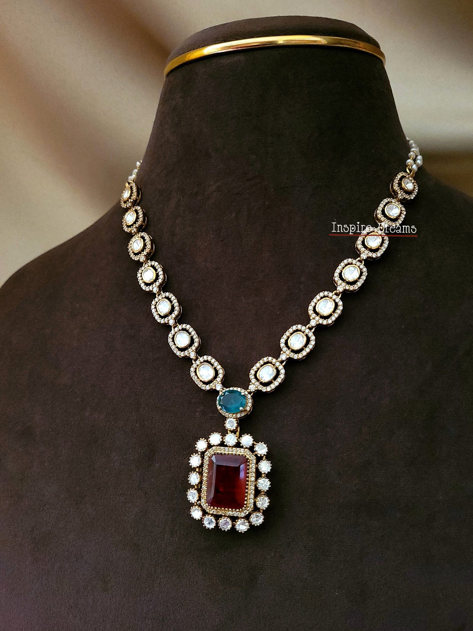 REGAL RADIANCE MOISSANITE NECKLACE - Image 3