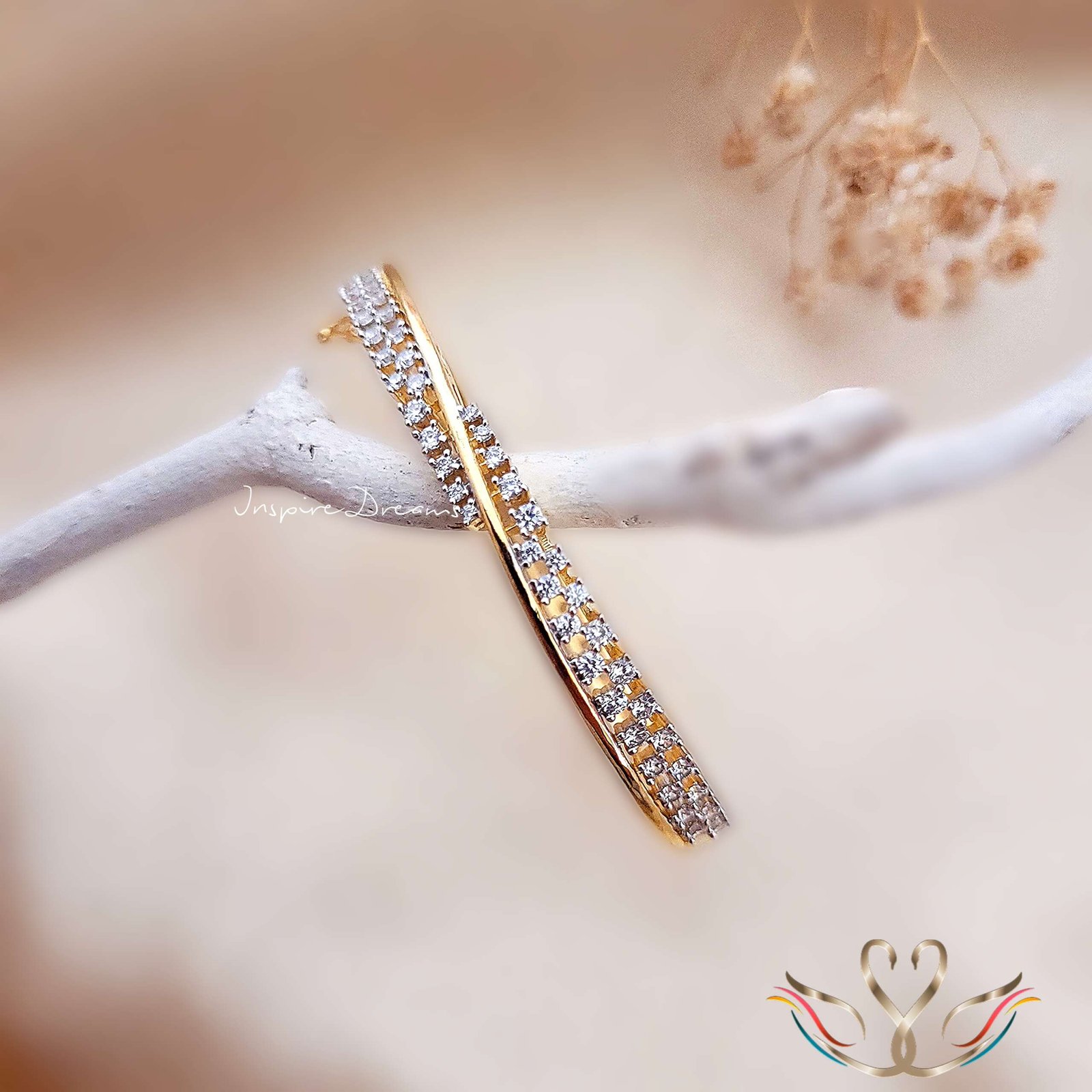 Gold Plated Cz Stone - Image 2