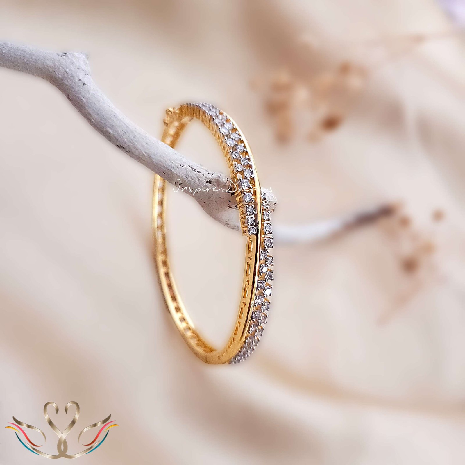 Gold Plated Cz Stone - Image 3