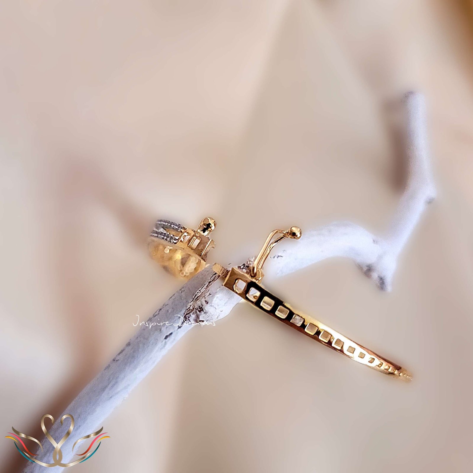 Gold Plated Teardrop Cz Bracelet - Image 4